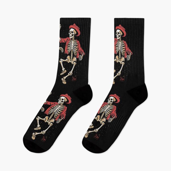 Item preview, Pair of dancing Skeletons designed and sold by Hisirdoux.