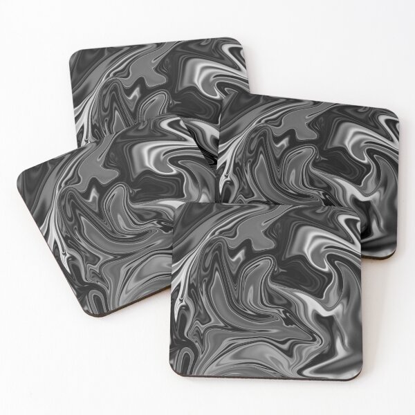 Item preview, grey liquid pattern designed and sold by WickyWildLife.