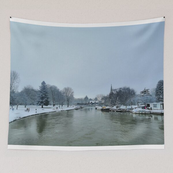 Item preview, Snowy Abingdon on Thames designed and sold by Marie Clapton.