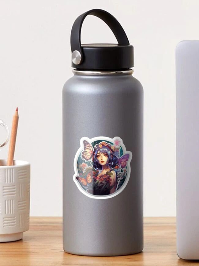 Imagen 1 de 3, Pegatina con la obra Fae, diseñada y vendida por RiffraffDesigns.
