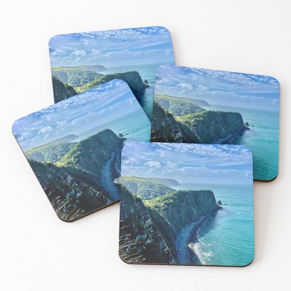 Item preview, Devon cliffs blackrock church sea scenery designed and sold by SoulTrekking.