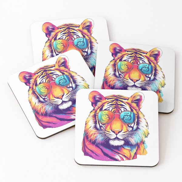 Item preview, trendy tiger in modern fashion designed and sold by jooffyshop.