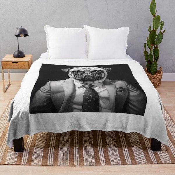 Item preview, Pug in Business Suit Art  designed and sold by redstar19.
