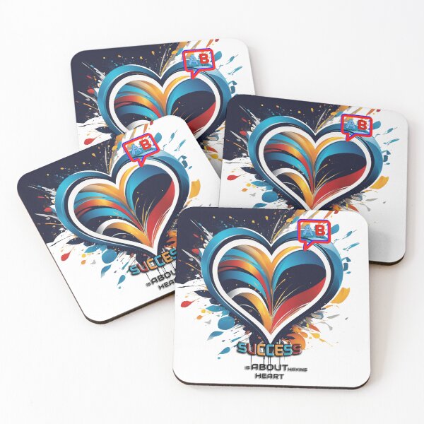 Item preview, Vibrant Heartburst: Radiant Success in Colourful Harmony designed and sold by Alternate Beliefs.