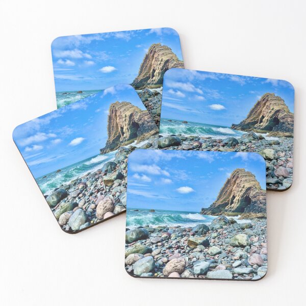 Item preview, Devon cliffs blackrock church sea scenery designed and sold by SoulTrekking.
