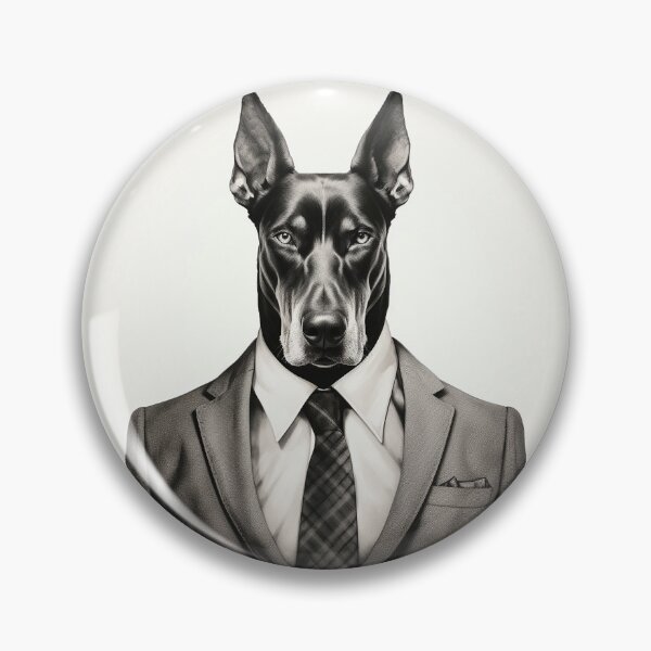 Item preview, Doberman in Business Suit Art designed and sold by redstar19.