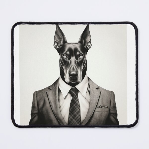 Item preview, Doberman in Business Suit Art designed and sold by redstar19.