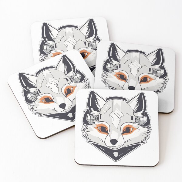 Item preview, Cyber Gray Fox by Urban Nova Design designed and sold by UrbanNova.