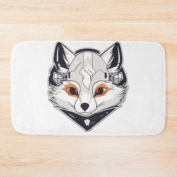 Item preview, Cyber Gray Fox by Urban Nova Design designed and sold by UrbanNova.