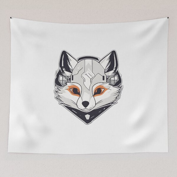 Item preview, Cyber Gray Fox by Urban Nova Design designed and sold by UrbanNova.