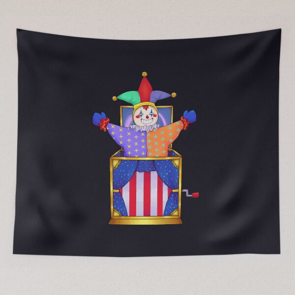 Item preview, clown music box designed and sold by Empa-lua.