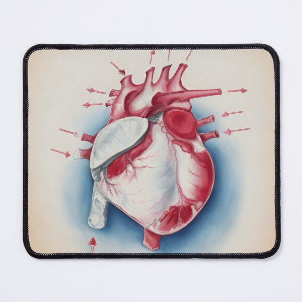 Item preview, Heart diagram designed and sold by Glenbobagins.
