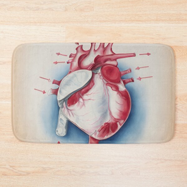 Item preview, Heart diagram designed and sold by Glenbobagins.