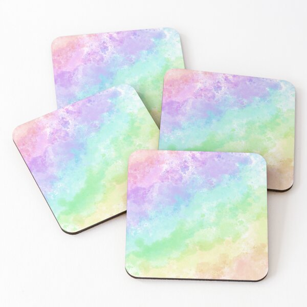 Item preview, Abstract rainbow watercolor gradient splash designed and sold by BiscuitSnack.