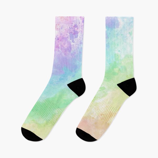 Item preview, Abstract rainbow watercolor gradient splash designed and sold by BiscuitSnack.