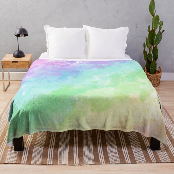 Item preview, Abstract rainbow watercolor gradient splash designed and sold by BiscuitSnack.