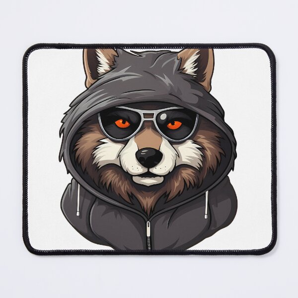 Item preview, Wolf with a hoodie designed and sold by Vansky-Art.