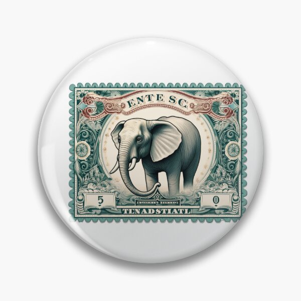Item preview, Majestic, colorful bank note - elephant style designed and sold by Okracha.