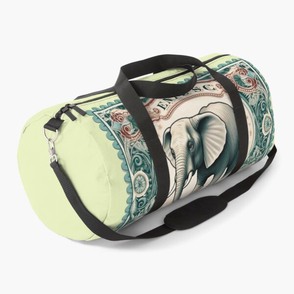 Item preview, Majestic, colorful bank note - elephant style designed and sold by Okracha.