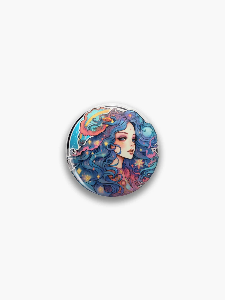 Aperçu 1 sur 3. Badge avec l'œuvre Our Dancing Future créée et vendue par RiffraffDesigns.