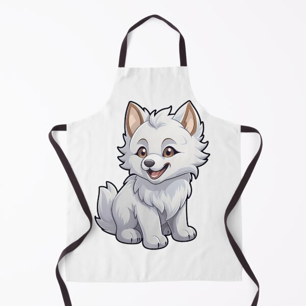 Item preview, Kawaii white wolf designed and sold by Vansky-Art.