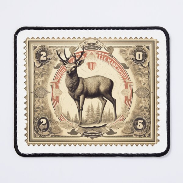 Item preview, Majestic, colorful bank note - deer style designed and sold by Okracha.