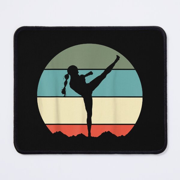 Item preview, Kickboxing Karate Muay Thai Girl Retro designed and sold by JerryFordy.