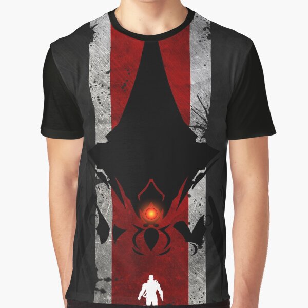 Vista previa del artículo con la obra «Camiseta y póster del comandante», diseñado y vendido por Barry B.