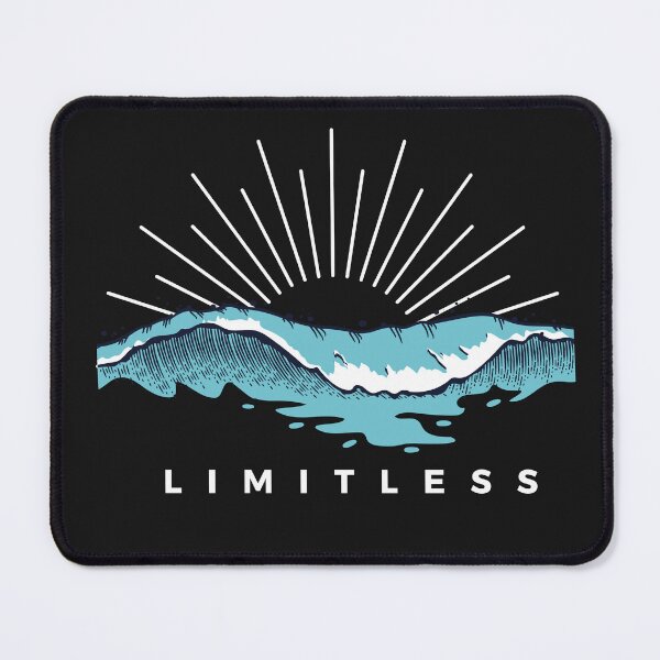 Item preview, Limitless Blue Wave with Sunburst designed and sold by npizzino.