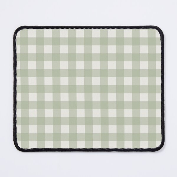 Item preview, Sage Green Gingham Check Pattern designed and sold by kierkegaard.