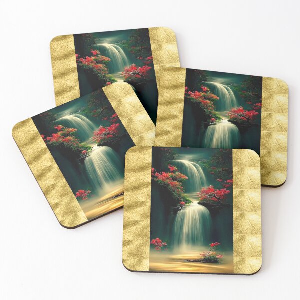 Item preview, The night beautiful water river designed and sold by JayaNayak.