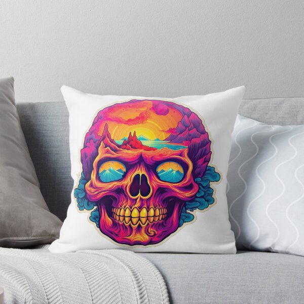 Item preview, Skull In Color designed and sold by InkCreato.
