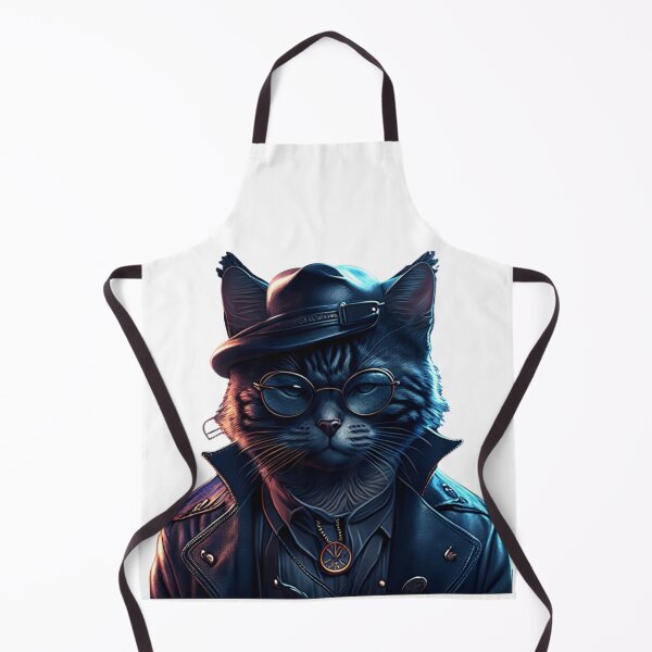 Item preview, Gangster cute cat in Sherlock Holmes costume designed and sold by Thonja.