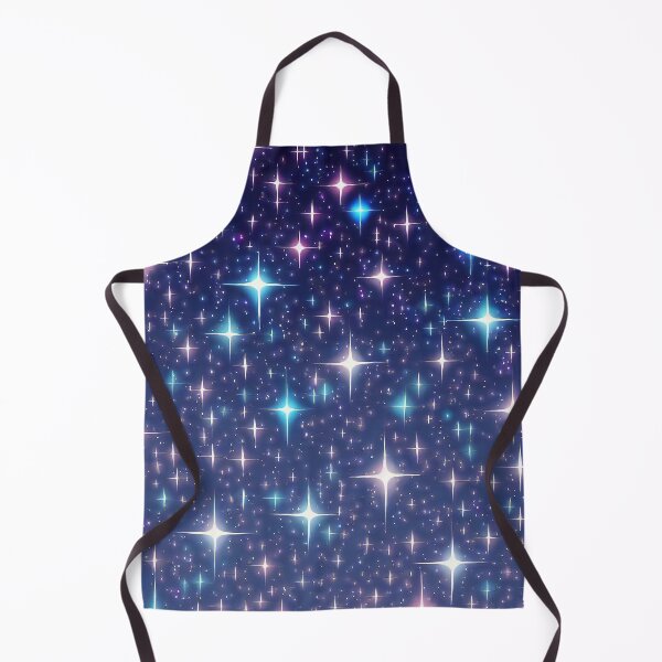Item preview, Colorful glowing stars in space anime pattern designed and sold by TomFrontierArt.