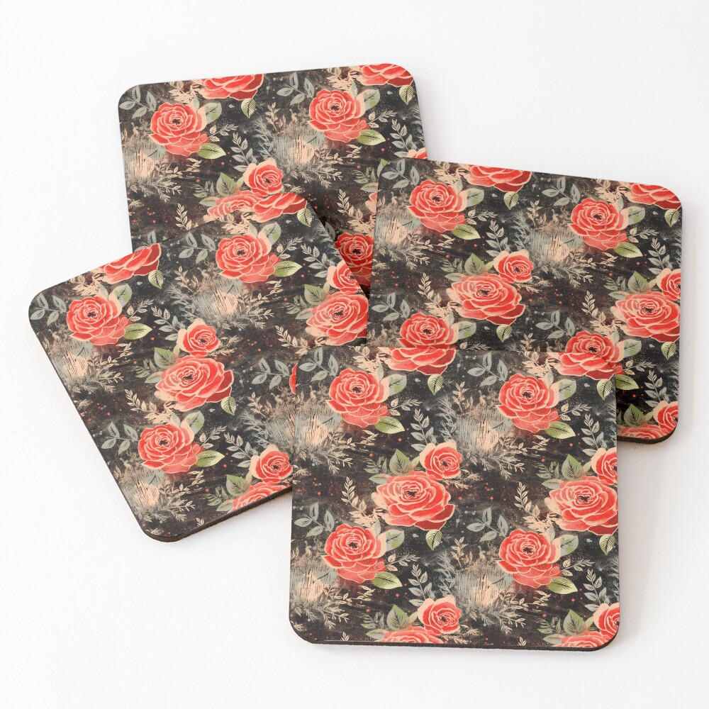 Item preview, Coasters (Set of 4) designed and sold by StudioRedKoala.