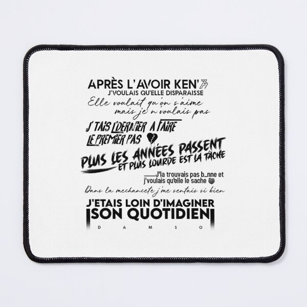 Item preview, DAMSO AMNESIA LYRICS 	 designed and sold by mcacoqds79.