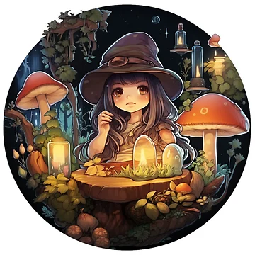 Imagen de la obra Magic By Moonlight de RiffraffDesigns
