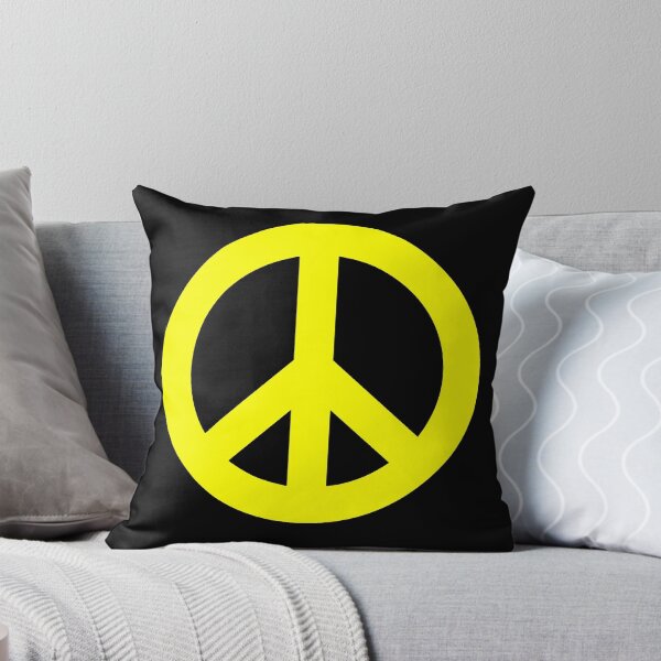 Item preview, Yellow Peace Sign Symbol designed and sold by popculture.