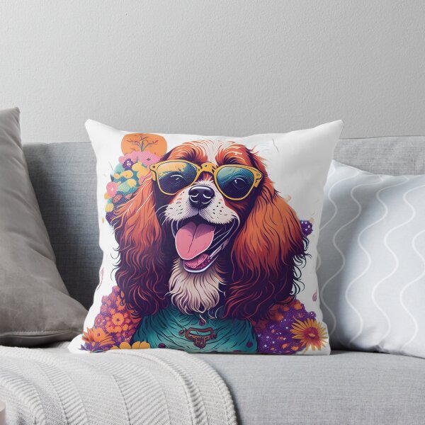 Item preview, Adorable cheerful dog wearing sunglasses designed and sold by TheCarthaginian.