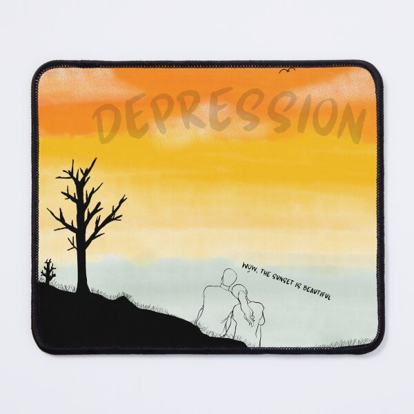 Item preview, Sunset depression on the horizon designed and sold by PassionFruchti.