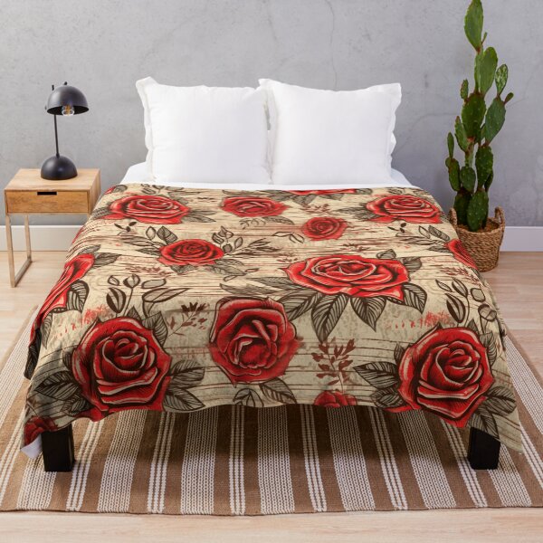 Item preview, Boho Roses Design designed and sold by StudioRedKoala.