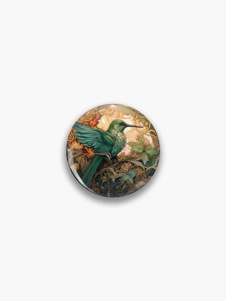 Thumbnail 1 of 3, Pin, Lost In Meadows designed and sold by RiffraffDesigns.