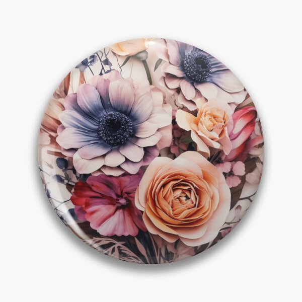 Item preview, Watercolor Boho Flowers Design designed and sold by StudioRedKoala.