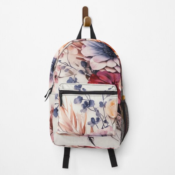 Item preview, Watercolor Boho Flowers Design designed and sold by StudioRedKoala.