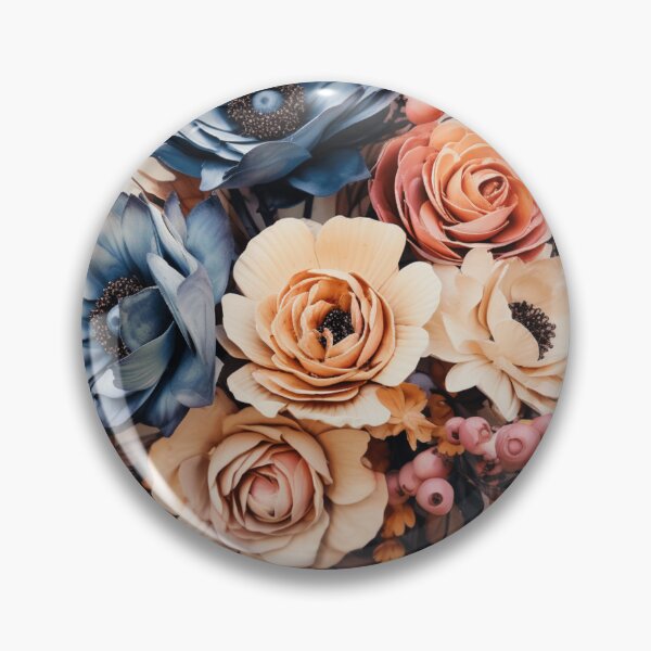 Item preview, Watercolor Boho Flowers Design designed and sold by StudioRedKoala.