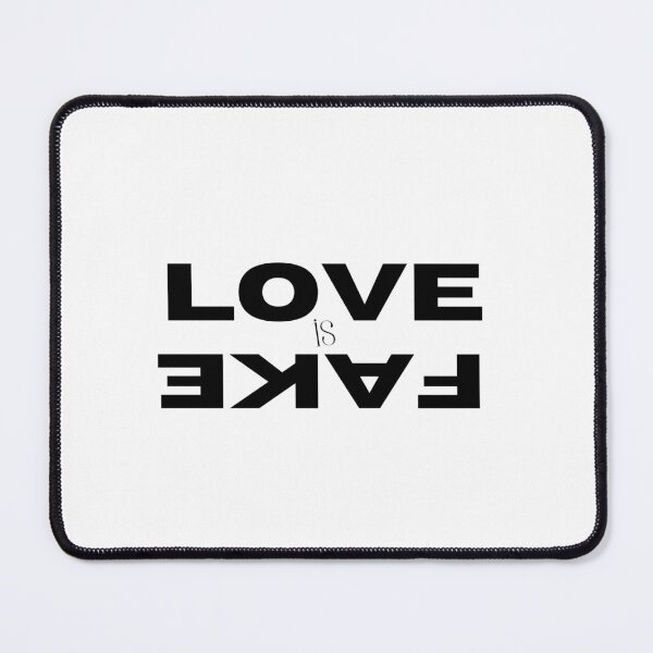 Item preview, love is fake designed and sold by motivationhood.