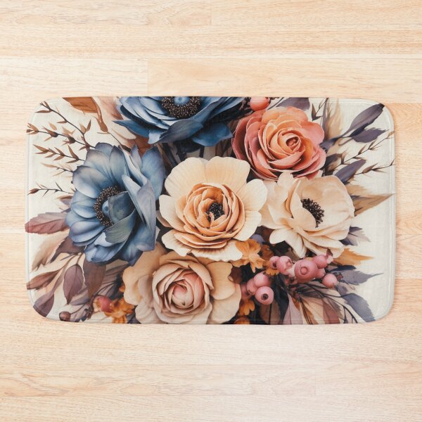 Item preview, Watercolor Boho Flowers Design designed and sold by StudioRedKoala.