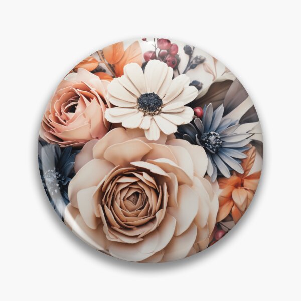 Item preview, Watercolor Boho Flowers Design designed and sold by StudioRedKoala.