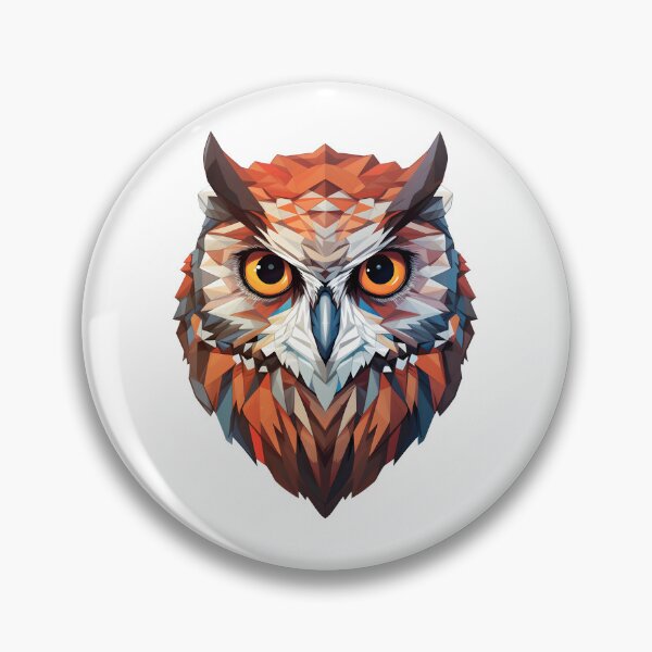 Item preview, Owl - Geometric Patterns designed and sold by Vansky-Art.