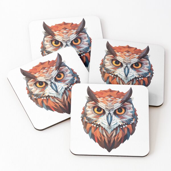 Item preview, Owl - Geometric Patterns designed and sold by Vansky-Art.